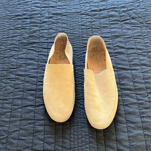 Vince suede loafers.